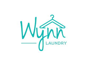 Wynn Laundry logo design by zakdesign700