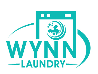 Wynn Laundry logo design by PMG