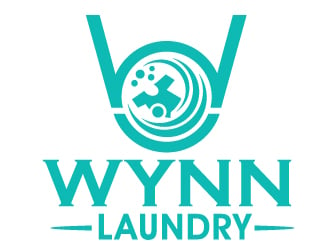 Wynn Laundry logo design by PMG