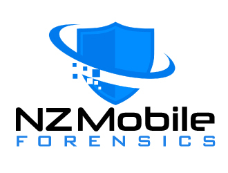 NZ Mobile Forensics logo design by AamirKhan