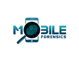 NZ Mobile Forensics logo design by dgawand