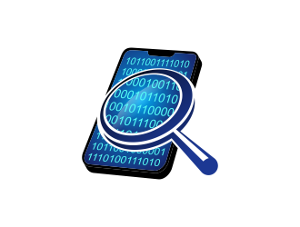 NZ Mobile Forensics logo design by brandshark