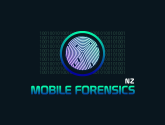 NZ Mobile Forensics logo design by czars