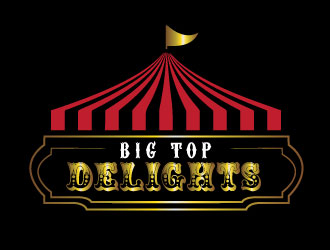 Big Top Delights logo design by xien