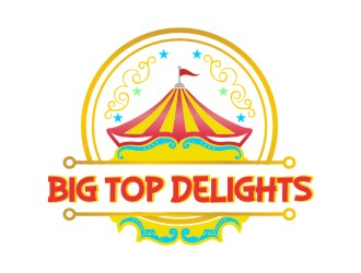Big Top Delights logo design by protein