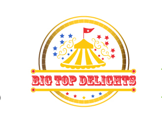 Big Top Delights logo design by pilKB
