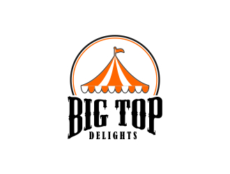 Big Top Delights logo design by MRANTASI