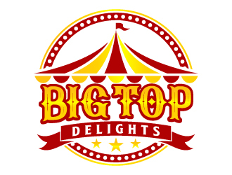 Big Top Delights logo design by jaize
