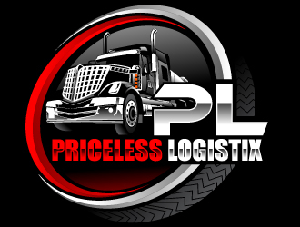 Priceless logistix logo design by Suvendu