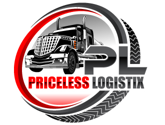 Priceless logistix logo design by Suvendu