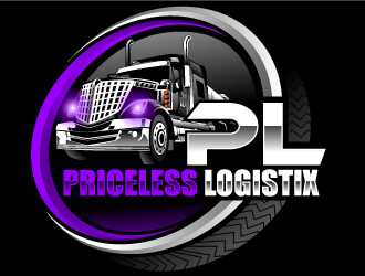 Priceless logistix logo design by Suvendu
