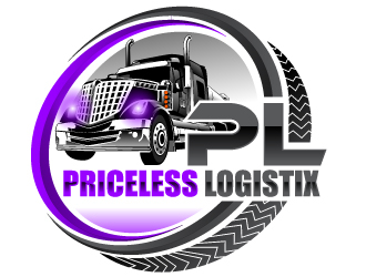 Priceless logistix logo design by Suvendu