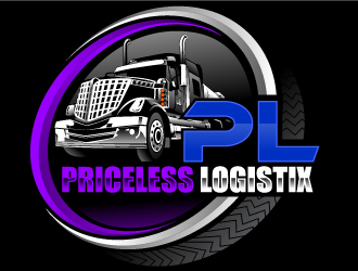 Priceless logistix logo design by Suvendu