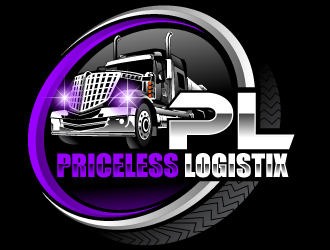 Priceless logistix logo design by Suvendu
