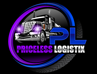 Priceless logistix logo design by Suvendu