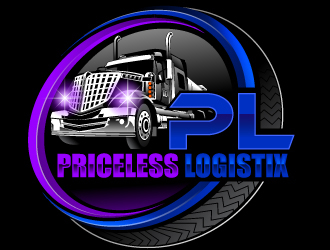 Priceless logistix logo design by Suvendu