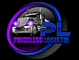 Priceless logistix logo design by Suvendu