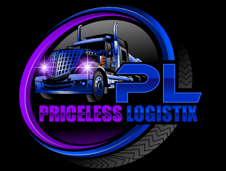 Priceless logistix logo design by Suvendu