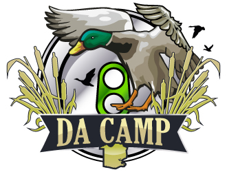 Is for our hunting camp called Da Camp logo design by LucidSketch