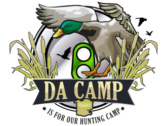 Is for our hunting camp called Da Camp logo design by LucidSketch