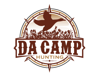 Is for our hunting camp called Da Camp logo design by AamirKhan