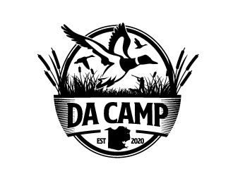 Is for our hunting camp called Da Camp logo design by jaize
