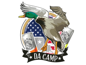 Is for our hunting camp called Da Camp logo design by Suvendu