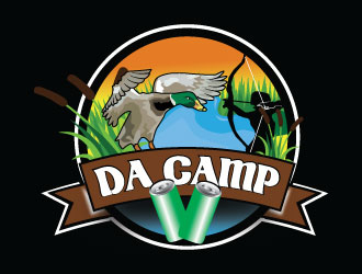 Is for our hunting camp called Da Camp logo design by Suvendu