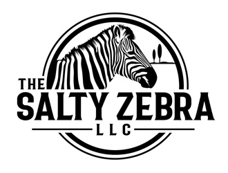 The Salty Zebra, llc logo design by DreamLogoDesign