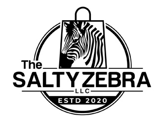 The Salty Zebra, llc logo design by DreamLogoDesign