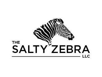 The Salty Zebra, llc logo design by cybil