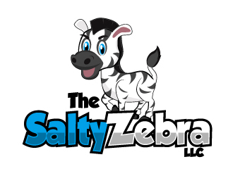 The Salty Zebra, llc logo design by AamirKhan