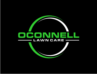 Oconnell lawn care logo design by johana