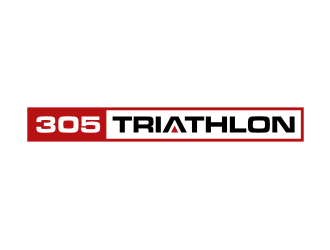 305 Triathlon logo design by puthreeone