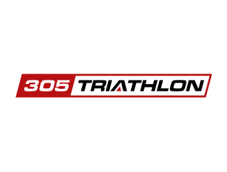 305 Triathlon logo design by puthreeone