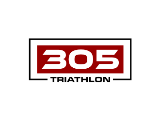 305 Triathlon logo design by asyqh