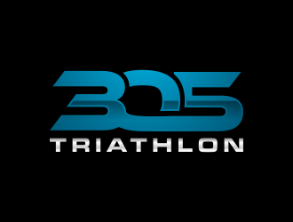 305 Triathlon logo design by yeve