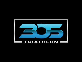 305 Triathlon logo design by yeve