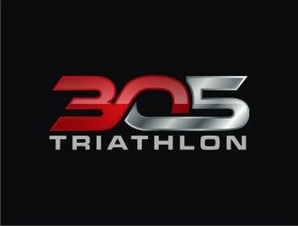 305 Triathlon logo design by josephira