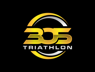 305 Triathlon logo design by yeve