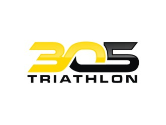 305 Triathlon logo design by josephira
