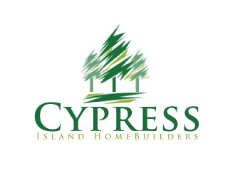 Cypress Island HomeBuilders logo design by AamirKhan