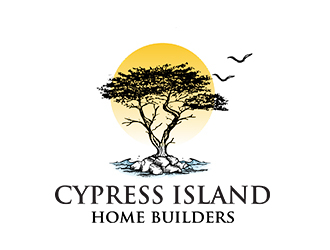 Cypress Island HomeBuilders logo design by rahmatillah11