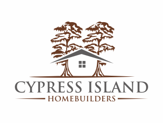Cypress Island HomeBuilders logo design by hidro