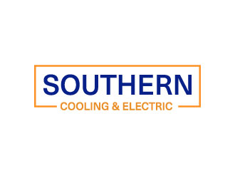 Southern Cooling & Electric logo design by aryamaity