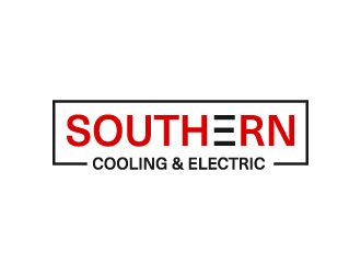 Southern Cooling & Electric logo design by aryamaity
