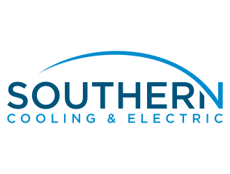 Southern Cooling & Electric logo design by p0peye