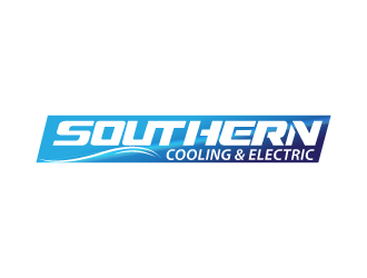 Southern Cooling & Electric logo design by sunny070