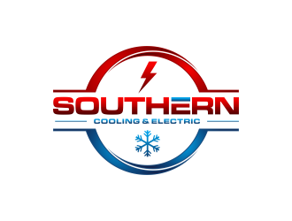 Southern Cooling & Electric logo design by haidar