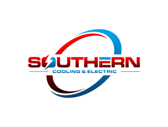 Southern Cooling & Electric logo design by haidar